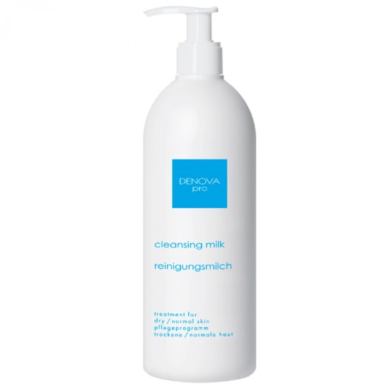 normal skin - dry skin - denova pro - cosmetics - Dry normal cleansing milk 500ml DENOVA pro